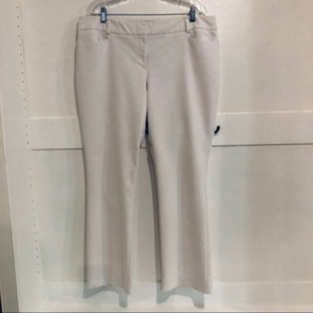New York & Company White Slacks Pants